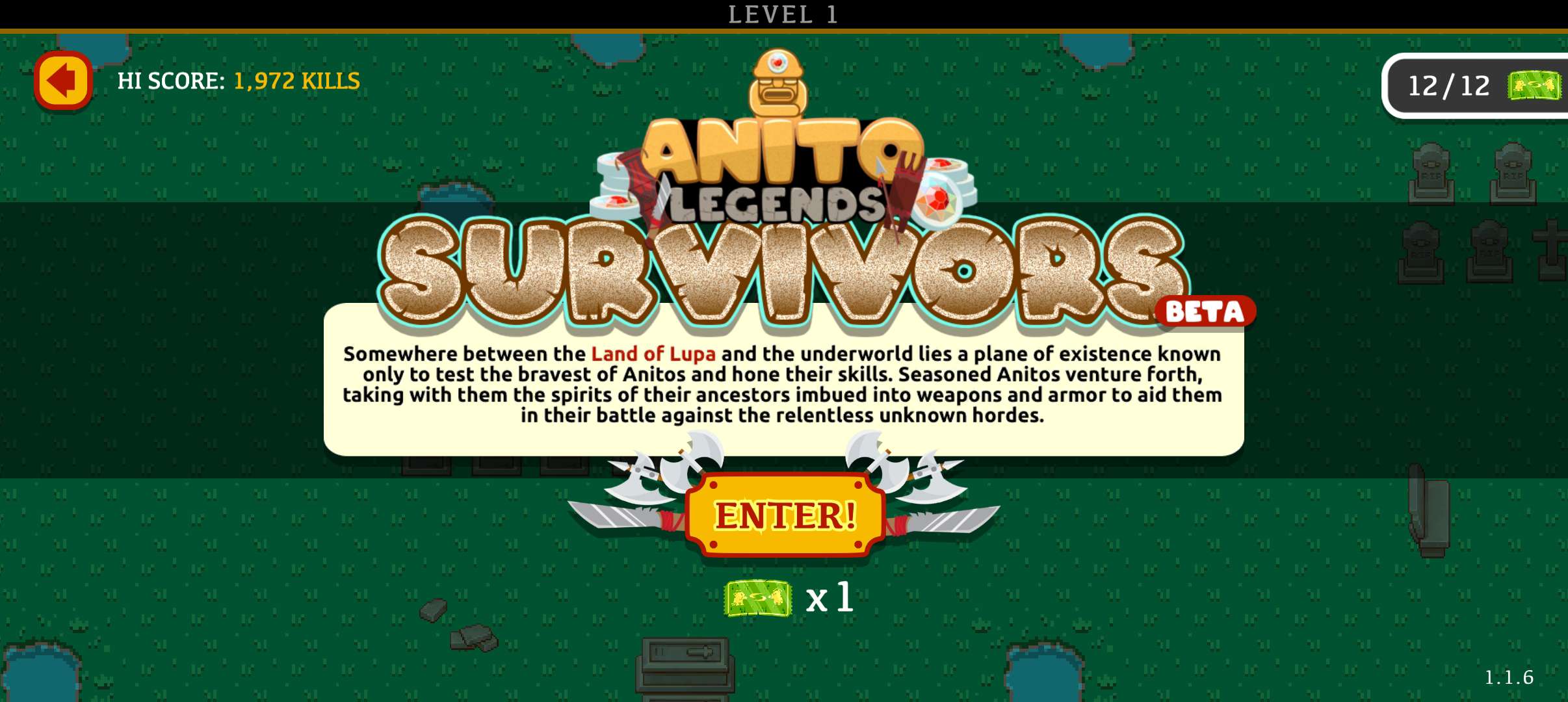 Welcome to Anito Survivors and v1.1.6