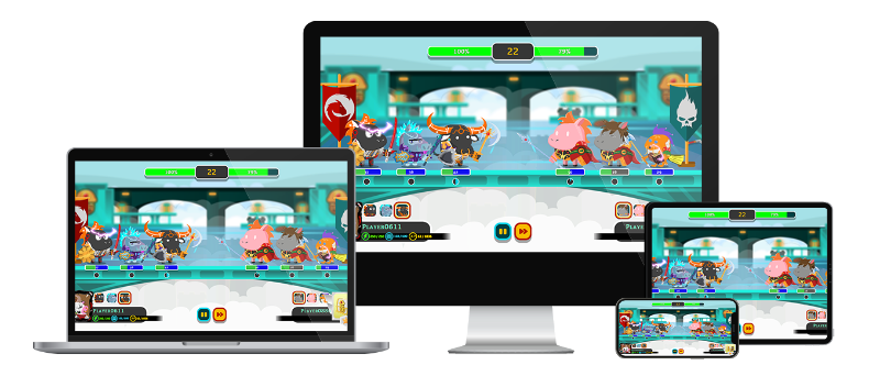Anito Legends running on various devices